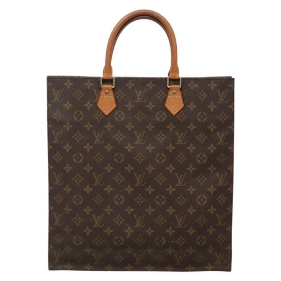 LOUIS VUITTON Monogram Sac Plat Hand Bag - Picture 3 of 16